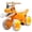 Yellow, variant on Xuanlur Dinosaur Balance Bike for 1-3 Year Olds, Toddler Bike with EVA Tires, Light-Up Wheels, Baby Bike with Music & Mist Spray Effects, Dinosaur Ride on Toy, Perfect First Birthday Gift, Green