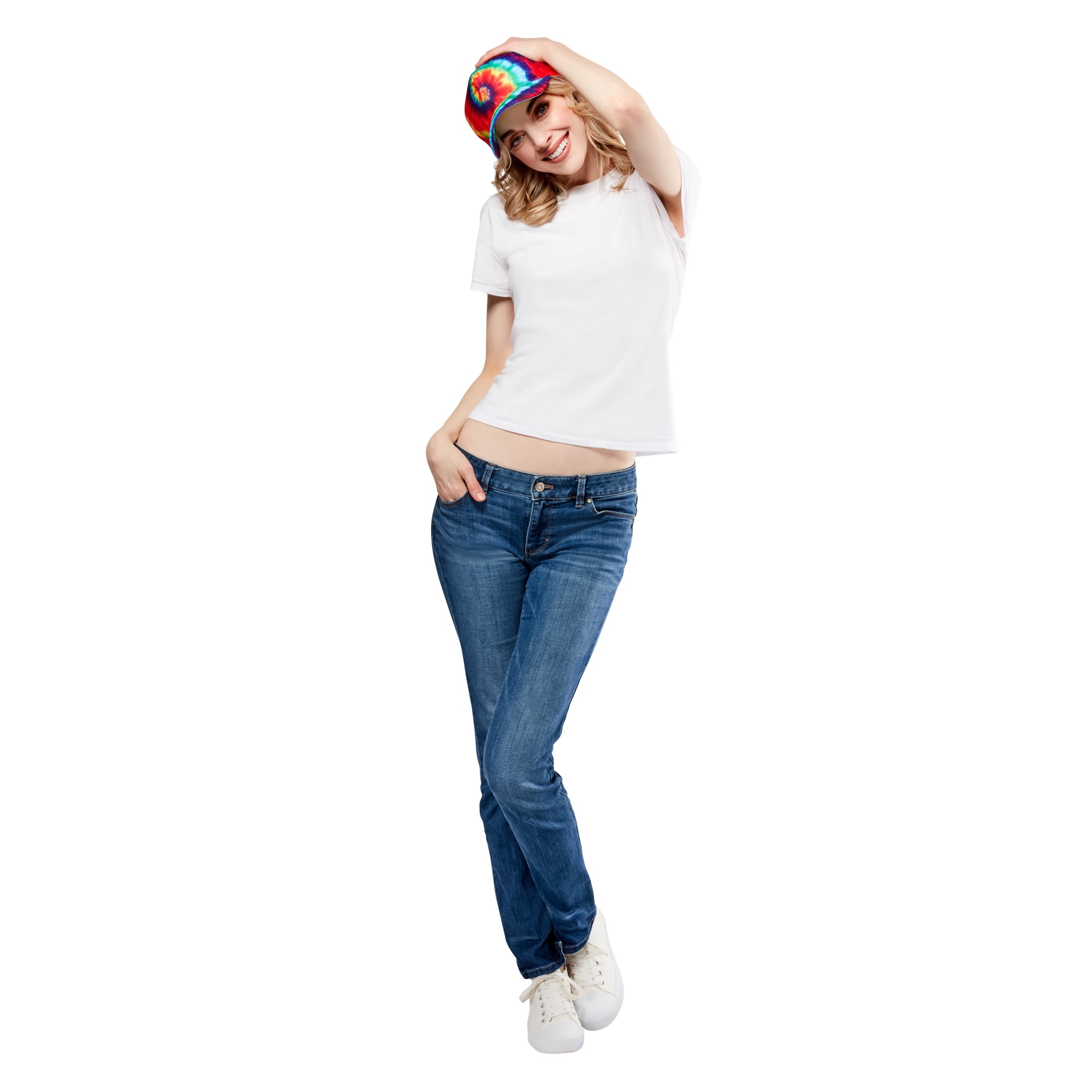 Rubies Casquette Tie-Dye Arc-en-Ciel, Taille Unique