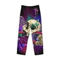 thumbnail image 4 of Kll Mens Pajama Pants For Men,Mens Lounge Pants,Funny Gifts For Men,Men'S Pajama Bottoms-Mushrooms And Skull, 4 of 9