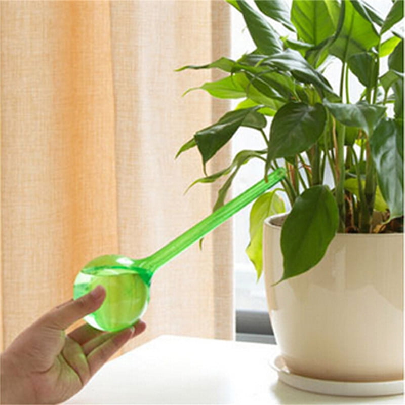 Glass/Plastic Automatic Self Watering Globe Device Pot Bonsai Houseplant Waterer 