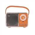 thumbnail image 2 of Altavoz Bluetooth Sonido Portátil Altavoz Música Inalámbrico Radio FM Mini Blootooth Audio Naranja, 2 of 5