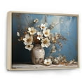 thumbnail image 2 of Designart "Still Life Of Wildflower Bouquet" Wildflowers Floater Framed Wall Decor, 2 of 5