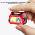 thumbnail image 4 of Rechargeable COB Headlight IPX6 Waterproof Flashlight Head Torch Lanter Gift for Friend Fisherman  Green, 4 of 7