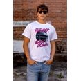thumbnail image 4 of Football Jock Helmet Never Back Down Men's Graphic T Shirt Tees Brisco Brands S, 4 of 5