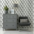 thumbnail image 4 of Arthouse Ella Silver Tufted Wallpaper, 4 of 7