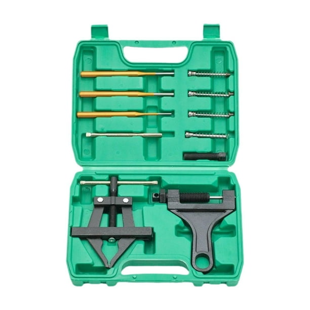 Kit de herramientas genéricas para reparación de cadenas de rodillos, herramienta resistente y práctica, accesorios de acero al carbono para