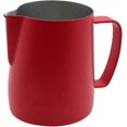 thumbnail image 1 of Stainless Steel Pitcher Jug Milk Foam Cup Suitable For Coffee Latte And Foaming Milk 350ml Red, 1 of 4