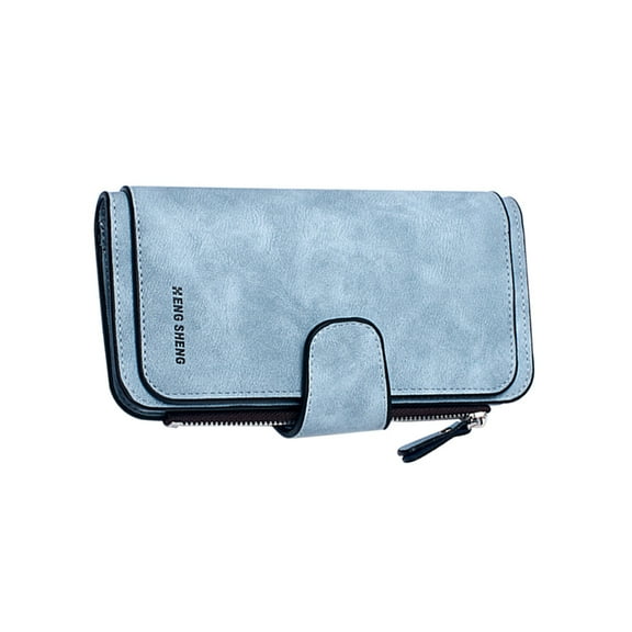 Masteelf  Zip with Buckle Purse Wallet Women Ladies Large Purses Miss