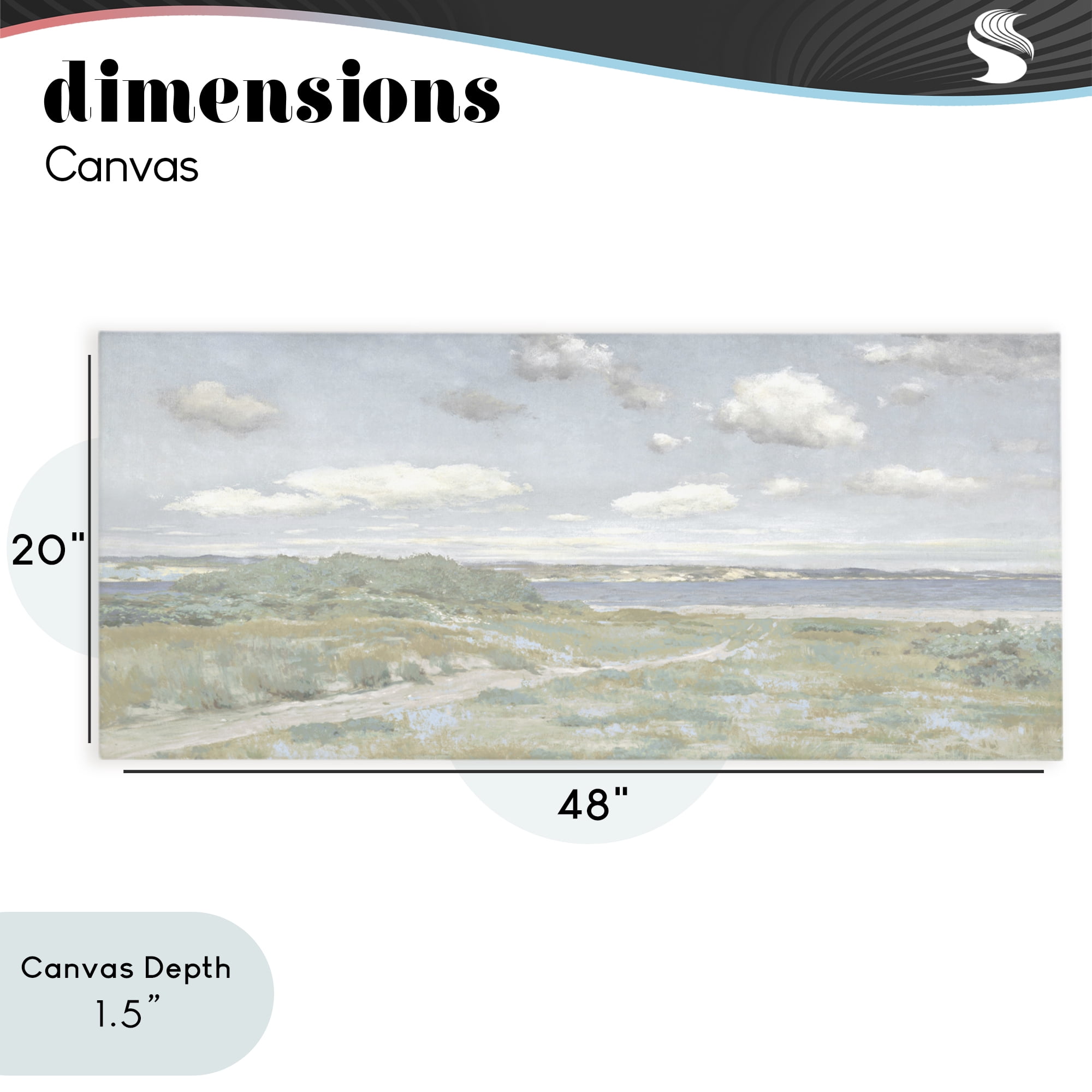 Stupell Industries Path To The Water Canvas Wall Art, design by Christy McKee