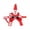 A, variant on Christmas Pet Costume for Small and Medium Dogs and Cats, Funny Santa Claus Riding Outfit, Red Holiday Pet Clothing for Christmas Parties, Photos, XL