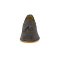 thumbnail image 2 of Mens Suede Dark Gray Leather Comfort SL307 Dress Shoes, 2 of 7