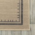 thumbnail image 4 of Audriana Easy Jute Machine Washable Area Rug, 4' x 6', Riva Natural, 4 of 6