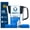 Black, variant on Brita 6 Cup Small Plastic Water Filter Pitcher, Red, BPA Free with 1 Standard Brita Filter