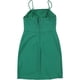 thumbnail image 2 of Vestido ajustado sólido Crystal Doll Verde 5, 2 of 2