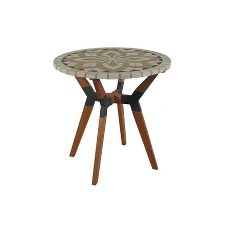 Ivy Bronx Burbach Teak Bistro Table Ivy Bronx Burbach Teak Bistro Table