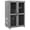 Gray 157, variant on PawHut Whelping Box for Dogs with Retractable Light Stand, 41 x 39 Adjustable Height Door Pig Rail, Spacious Puppy Pen for Small to Large Breeds, White Wood