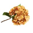 thumbnail image 1 of Daboolka Ramo de flores artificiales de hortensias de seda, flores de boda, fiesta nupcial, decoración del hogar (café), 1 of 3