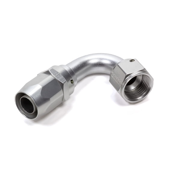 Hose Fitting #12 120 Deg Clear