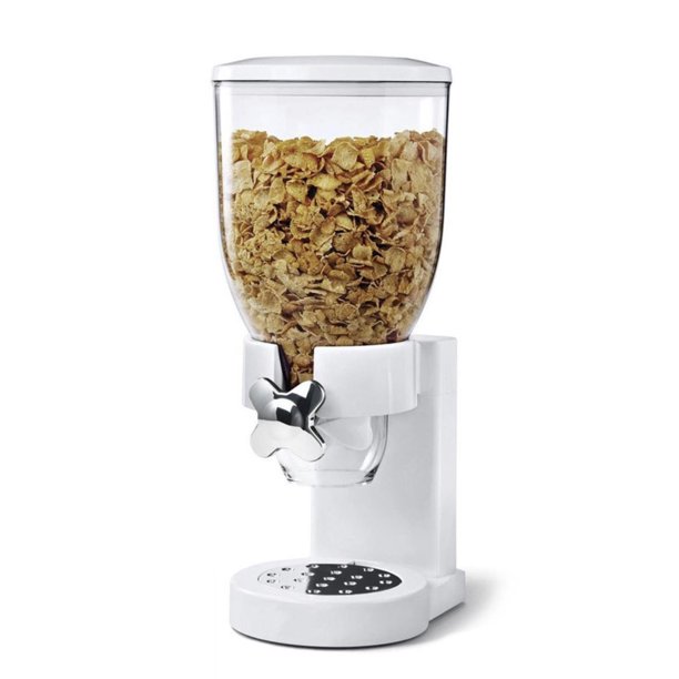 ¡Liquidación! Contenedores de almacenamiento de alimentos TAKTUK con tapa, dispensador de cereales para encimera, 3.5 L, organización y almacenamiento para K, artículos esenciales de cocina,