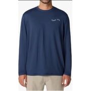 HANG TEN Men's Long Sleeve Sun Tee (US, Alpha, X-Large, Regular, Regular, Coastline