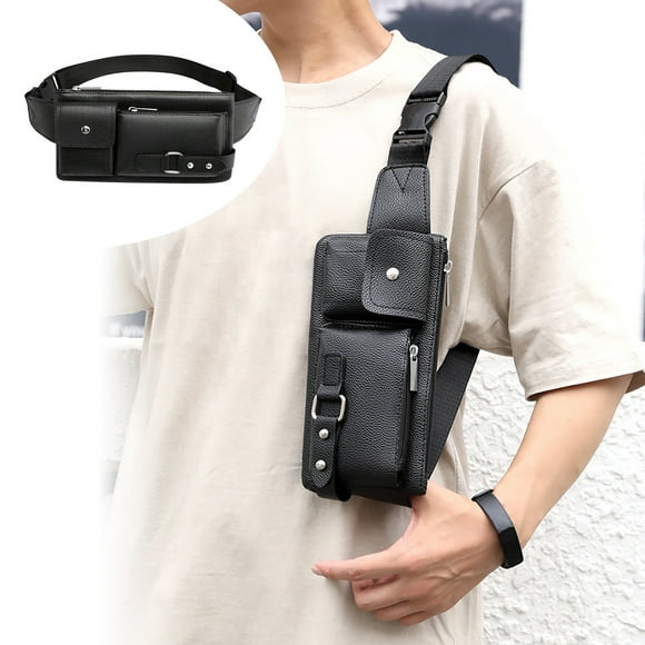 TopLLC Shoulder Bag Pack For Men & Women Travel Wallet Bag For Cell Phone Belt Bag Crossbody Bag For Travel Walking Running Hiking Cycling Sling Packages