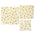 thumbnail image 4 of Household Recyclable Reusable Beeswax Food Wrap Eco Friendly Sustainable Food Storage CoverBanana Type, 4 of 8