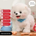thumbnail image 6 of Robot Dogs Realistic, Wuffy Robot Dog, Interactive Walking Plush Robots Dog Toys with Touch Sensing, Voice Mimic, LifelikeSounds, Tongue & Licking Motion,Battery Powered Puppy, 6 of 11