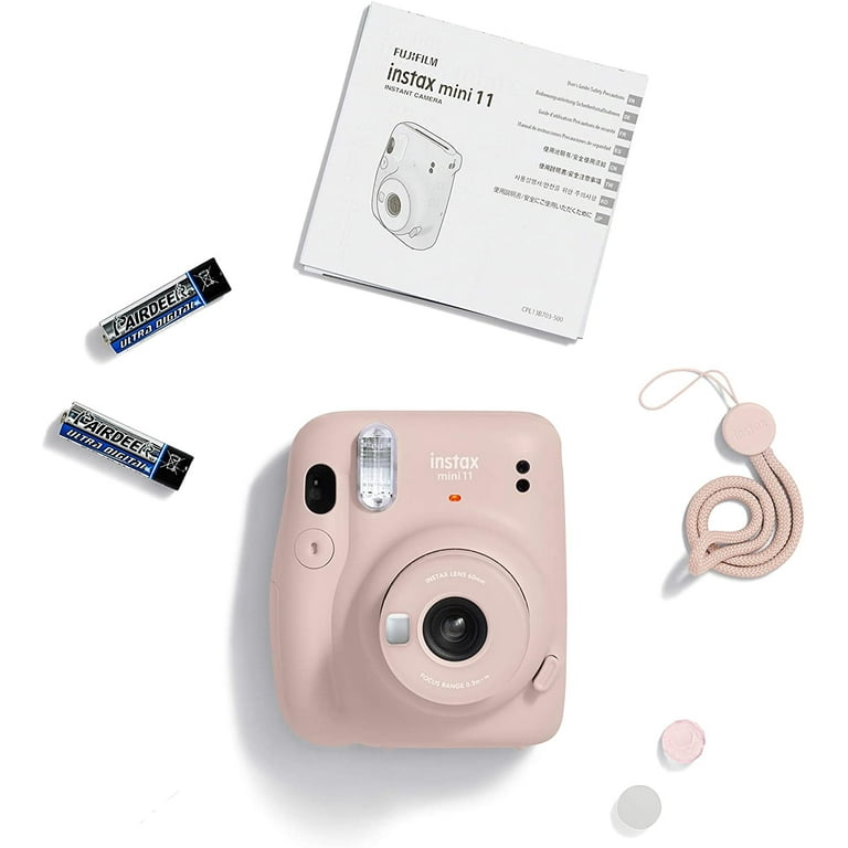 Fujifilm Instax Mini 11 Instant Film Camera, Blush Pink