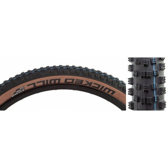 Schwalbe Wicked Will Tire 29x2.4 Evo S-Ground Black/Yellow Addix Tubeless
