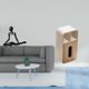 thumbnail image 2 of Estatua De Pensador Abstracto Creativo, Dispensador De Pañuelos, Figura Decorativa única, Servilletero Rectangular Multiusos, Adorno Para La Entrada Del Dormitorio, Regalo De Inauguración De, 2 of 8
