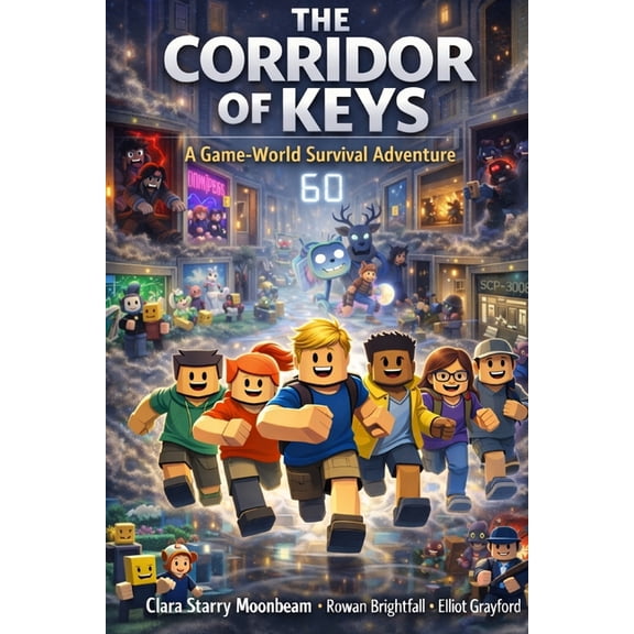 Unofficial Roblox Stories The Corridor of Keys: A Game-World Survival Adventure, Book 1, (Paperback)