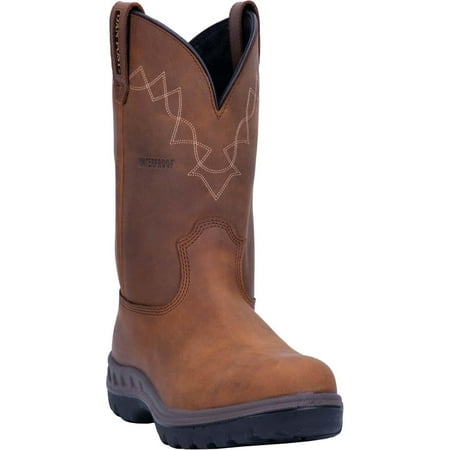 

Men’s Dan Post Cummins Waterproof Steel Toe Work Boots Tan