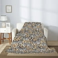 thumbnail image 2 of Sikiie Zebra Cozy Flannel Fleece Throw Blanket: Lightweight & Thick for All Seasons - Perfect for Women, Men, & Kids"80"x60", 2 of 6