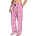 thumbnail image 6 of Logiee Breast Cancer Awareness (3) Print Pajama Pants for Men,Men’s Pajama Bottoms,Mens PJ Pants with Pockets & Button Fly-Small, 6 of 6