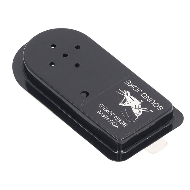 Crickets Noise Toy, Crickets Sound Prank Toy Back Adhesive Sticker For April Fool Use ANGGREK Negro