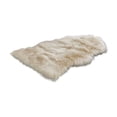 thumbnail image 2 of Faux Fur Rug Ultra Soft Fluffy Shaggy Area Rug, Fluffy Sheepskin Fur Rug, 35.4" x 23.6" Machine Washable Shag Rug for Bedroom Floor Sofa Living Room, 2 of 6