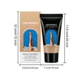 thumbnail image 2 of Kokovifyves Legs Tanning Foundations Cream Conceals Blemishes Waterproof Long-Lasting Brightens Tone Foundations Cream 100g, 2 of 9