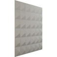 thumbnail image 2 of Ekena Millwork 19 5/8"W x 19 5/8"H Damon EnduraWall Decorative 3D Wall Panel, Textured Metallic Silver (Covers 2.67 Sq. Ft.), 2 of 5