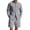 Dark Gray, variant on Awwp Men Set American Casual Summer Linen Men's Suit Loose Long Sleeved Short Pants And Shirt Set for Men Black L