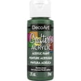 thumbnail image 2 of (2 pack) DecoArt Crafter's Acrylic Paint, 2 oz., Hunter Green, 2 of 5