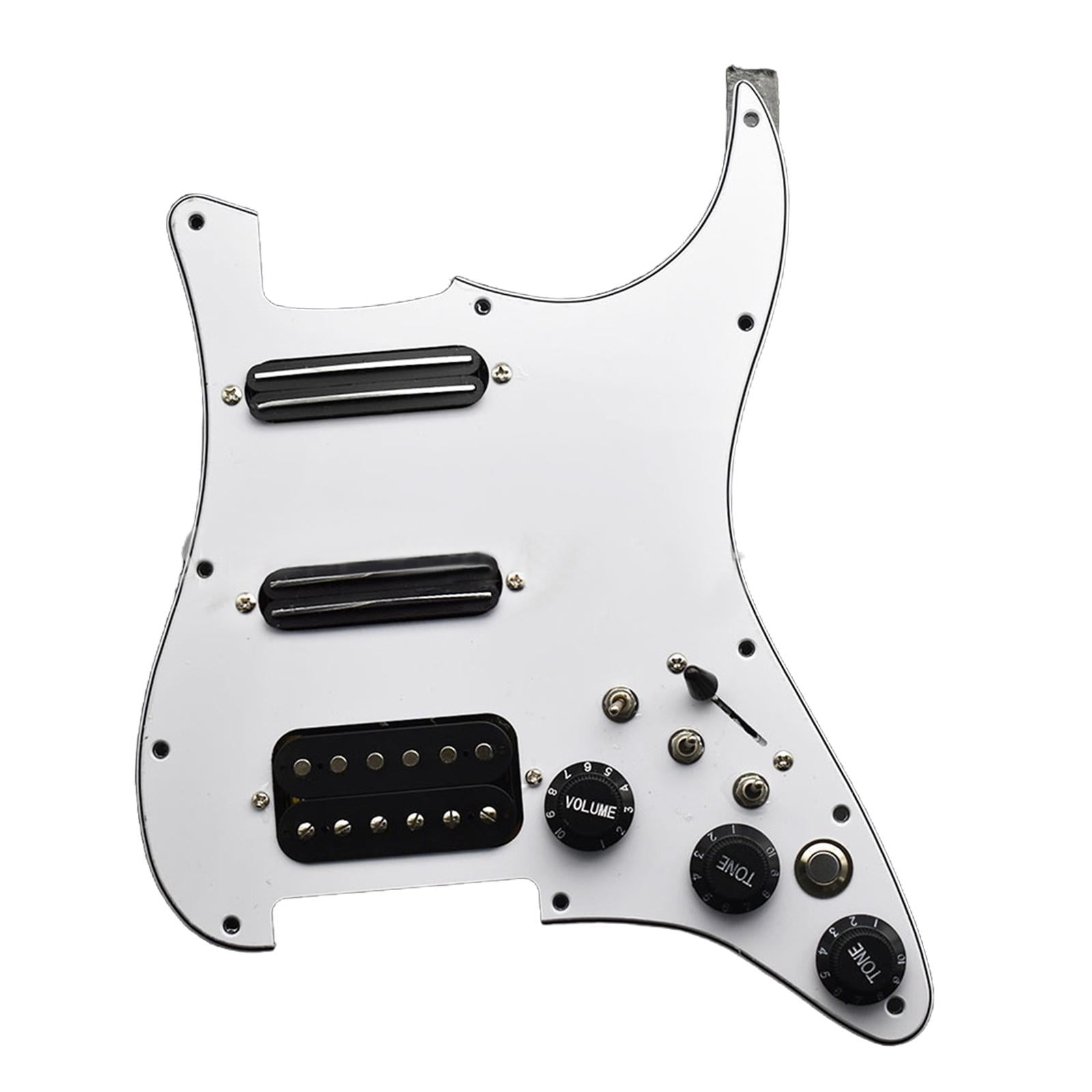 Rushawy Guitar Pickguard Loaded Prewired Scratchplate for Electric Guitars Accessory with switch