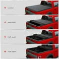 thumbnail image 3 of TOPRONE Soft Quad-Fold Tonneau Cover Fits 2019-2024 Chevy Silverado / GMC Sierra 1500 New Body Style with 5.8ft (69.9in) Truck Bed | Not Fits CarbonPro|, 3 of 10
