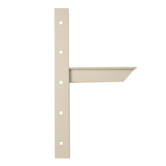 AMEC18 W Extend Concealed Shelf Sprt Bkt 18 in. - White