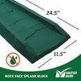thumbnail image 5 of Master Mark Splash Block, Gutter Downspout Extension, Splashguard 24" (2-Pack) Green, 5 of 7