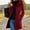 #2Red, variant on Womens Winter Elegant Pea Coat 2026 Single Breasted Long Overcoat Warm Work Office Coats with Pocket