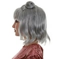 thumbnail image 4 of Glitter Galaxy Space Buns Wig, 4 of 8