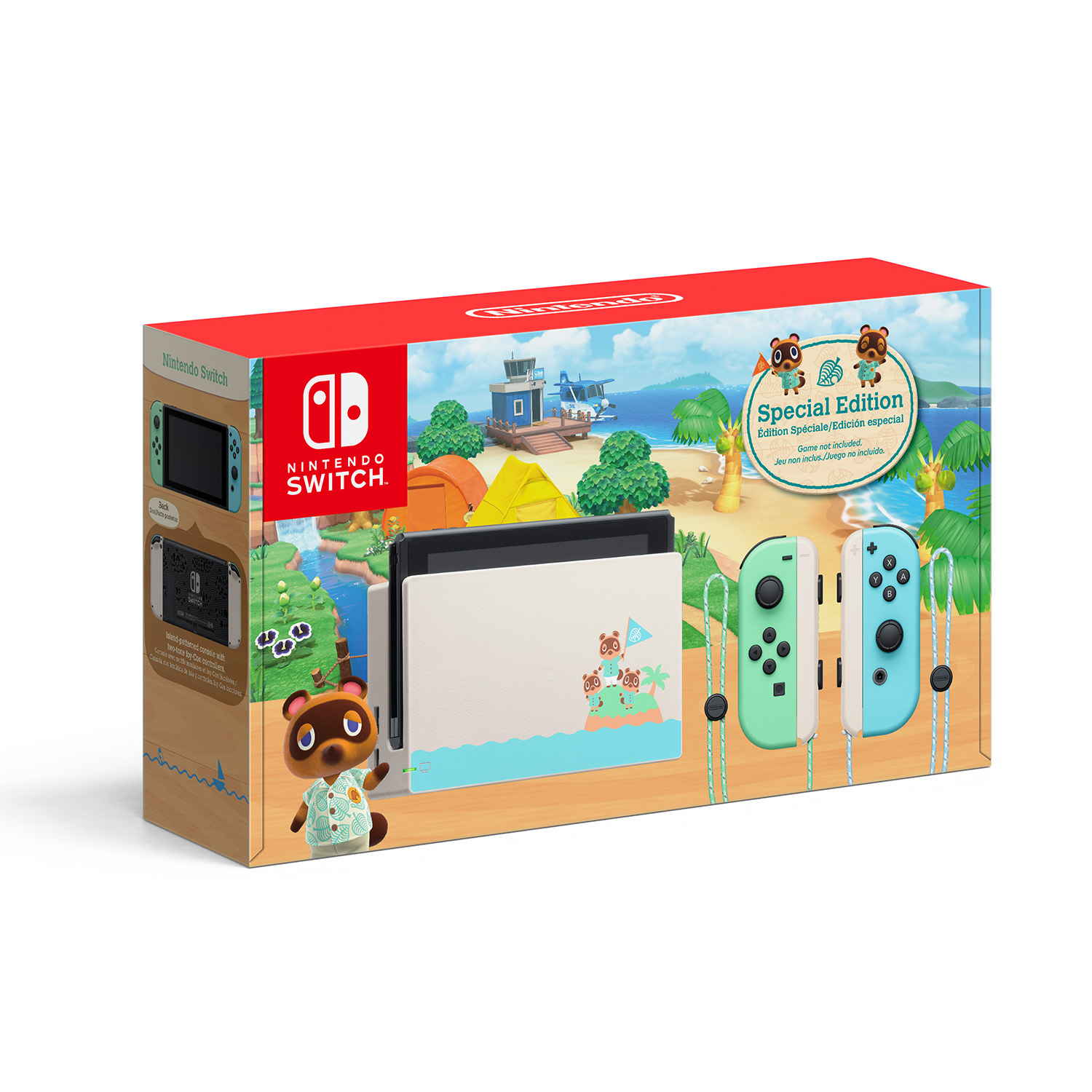 Nintendo Switch Animal Crossing: New Horizons Console Bundle + Game - image 2 of 9