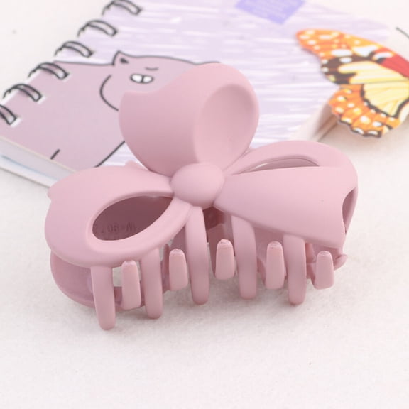 ELAYARD 5-Pack Fashionable Butterfly Hair Clips Acrylic for Women and Girls