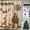 Brown, variant on 66x72 Inch Shower Curtains for Bathroom, Christmas Snowman Fabric Bath Curtain Decor, Grey Xmas Tree Farmhouse Waterproof Restroom Curtains Shower Set Accessories with 12 Hooks 66 Inch