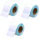 thumbnail image 1 of Etiqueta adhesiva autoadhesiva de 3 volúmenes, etiquetas de dirección, rollo, etiquetas blancas para alimentos de oficina, cocina, para tarros de catering, 1 of 5